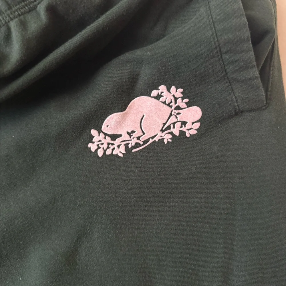 Roots Women’s Green Joggers - Picture 3 of 4